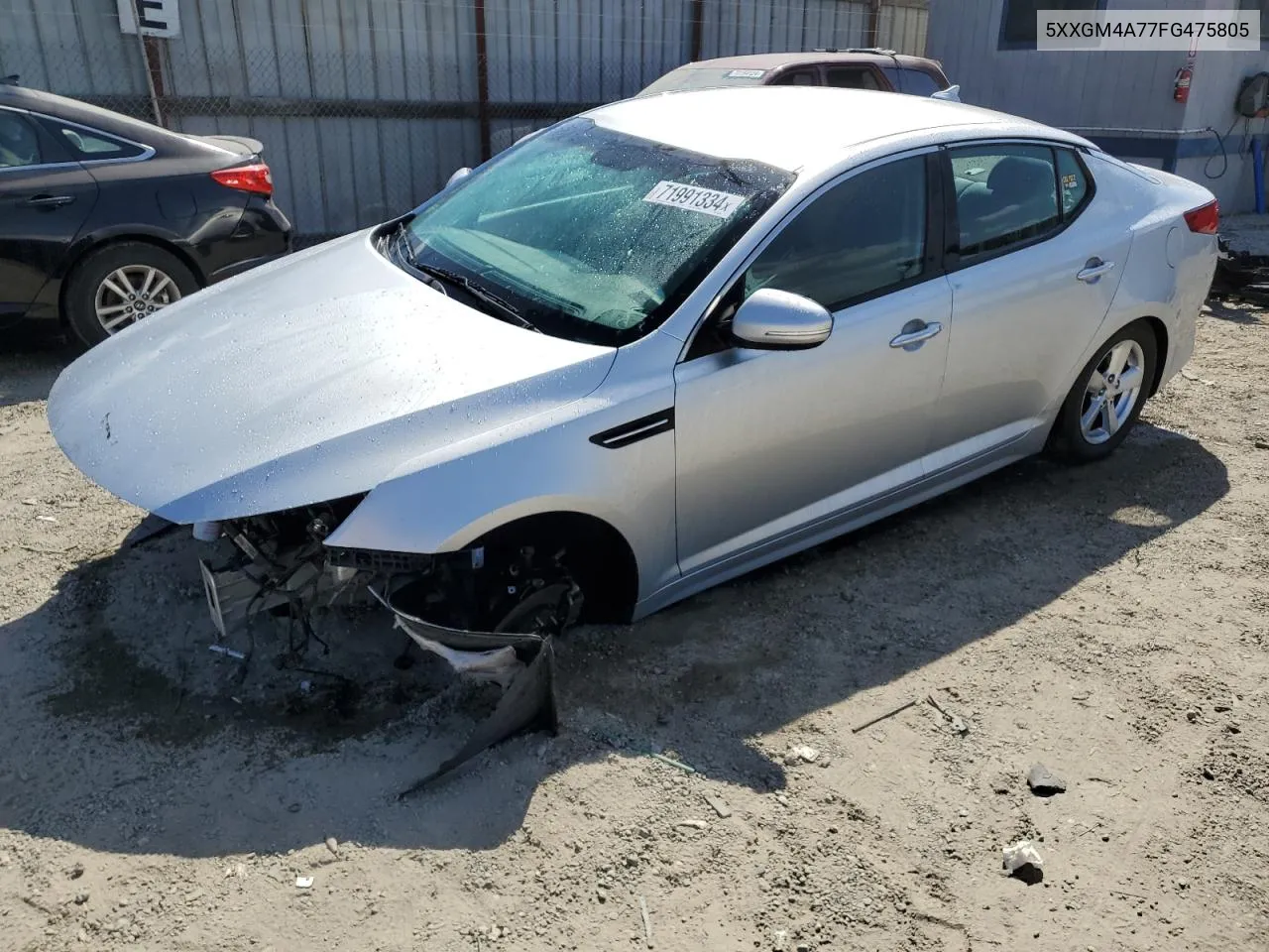 5XXGM4A77FG475805 2015 Kia Optima Lx