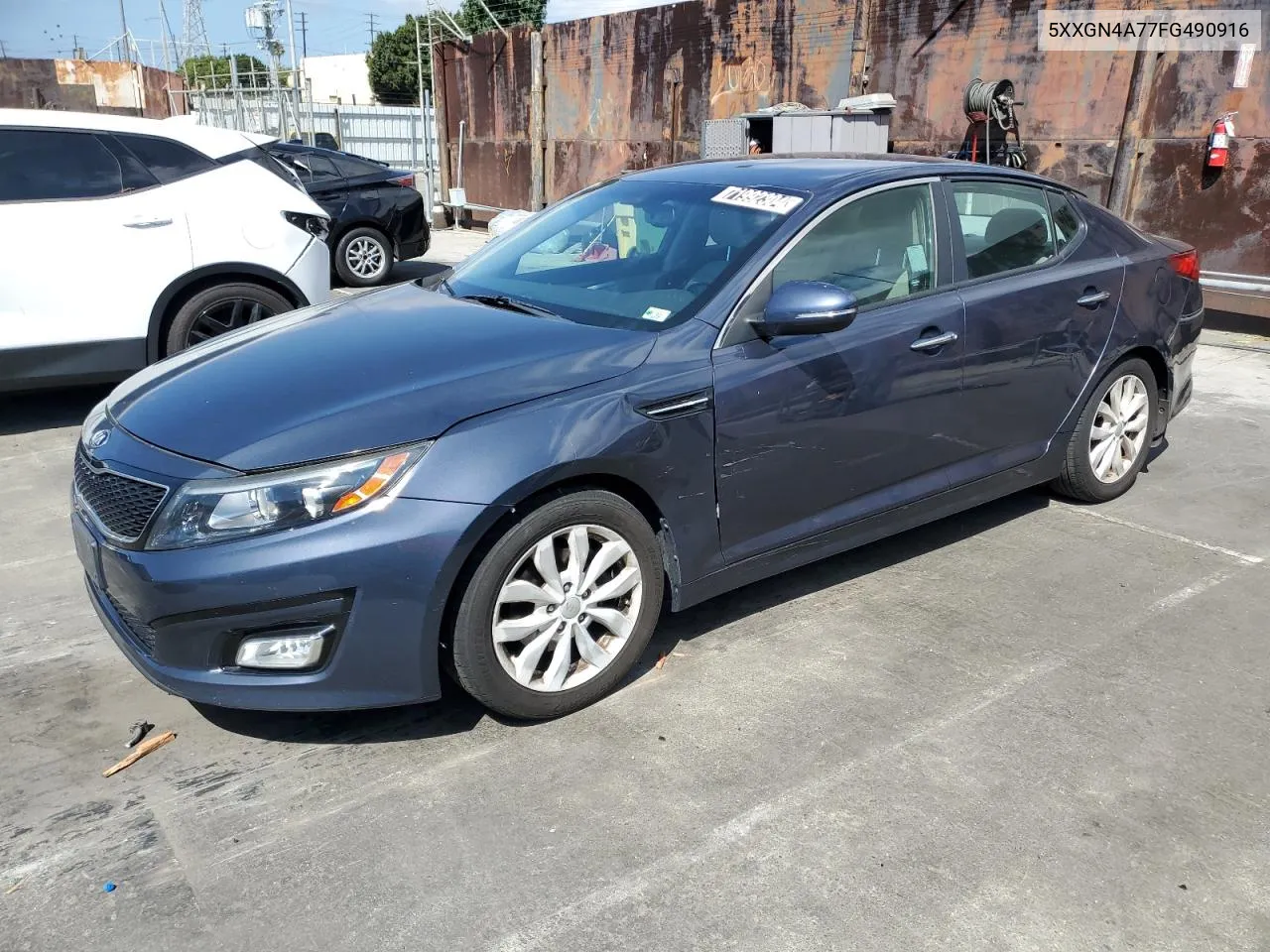 2015 Kia Optima Ex VIN: 5XXGN4A77FG490916 Lot: 71992304