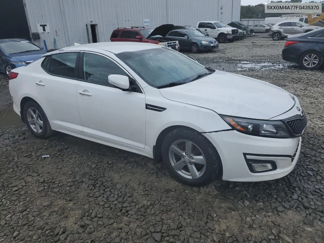 5XXGM4A77FG435370 2015 Kia Optima Lx