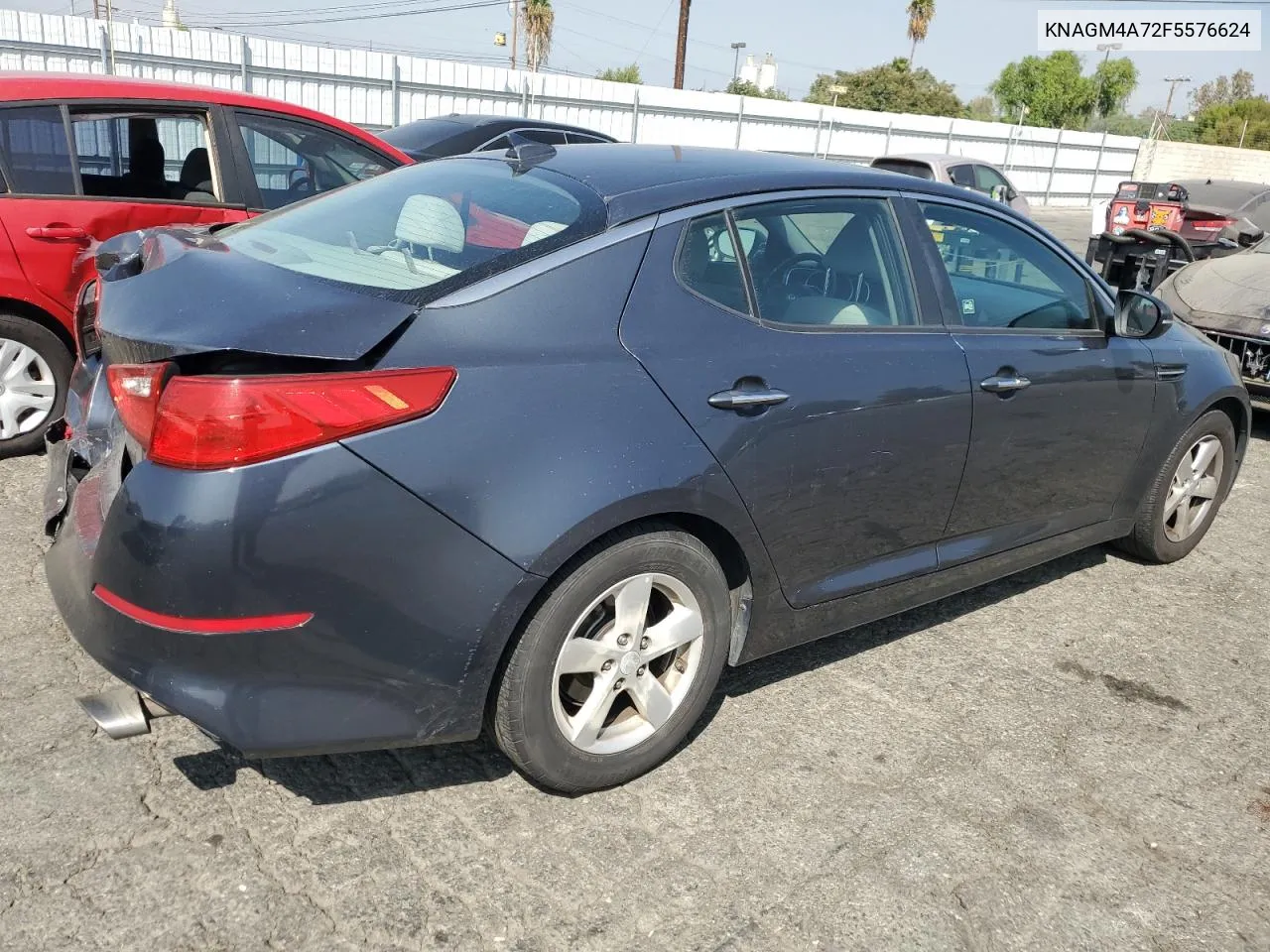 KNAGM4A72F5576624 2015 Kia Optima Lx