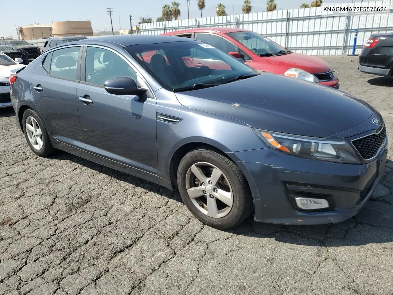 KNAGM4A72F5576624 2015 Kia Optima Lx