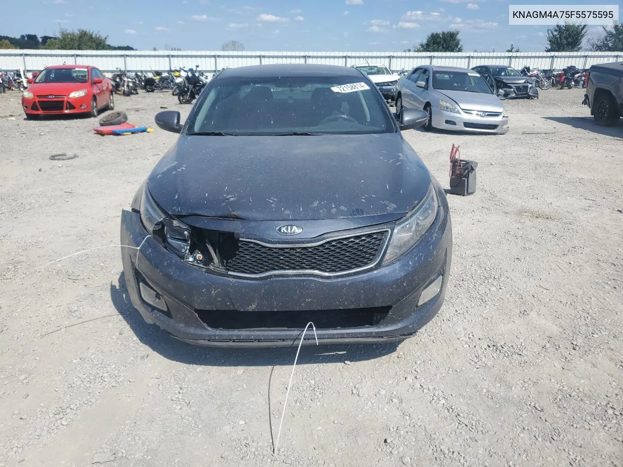 2015 Kia Optima Lx VIN: KNAGM4A75F5575595 Lot: 72158814