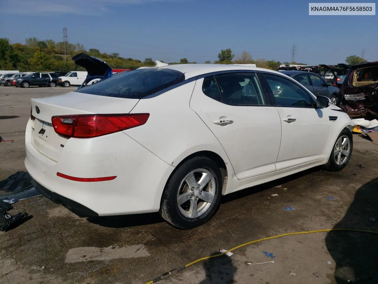 2015 Kia Optima Lx VIN: KNAGM4A76F5658503 Lot: 72186594