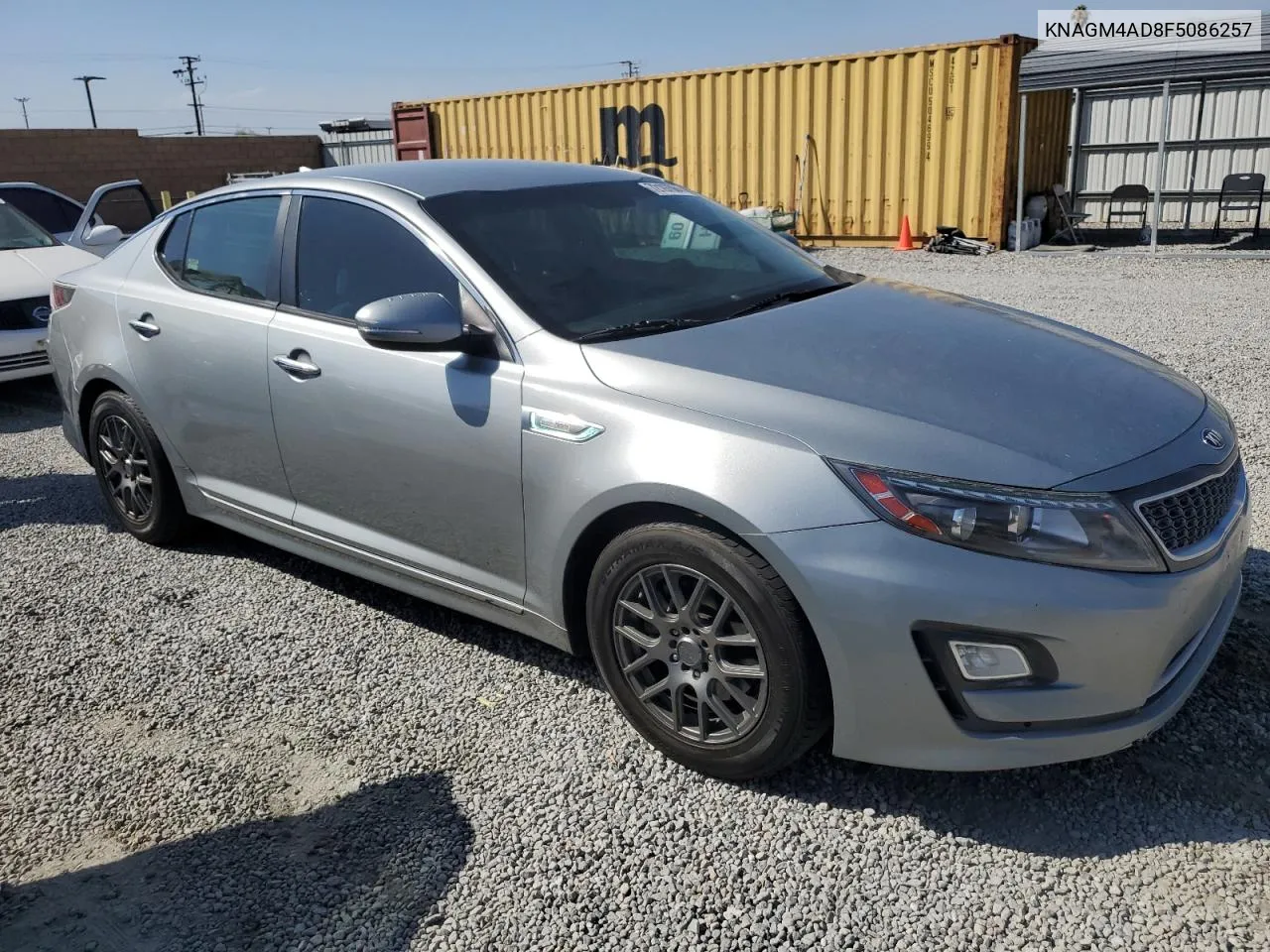 2015 Kia Optima Hybrid VIN: KNAGM4AD8F5086257 Lot: 72197084