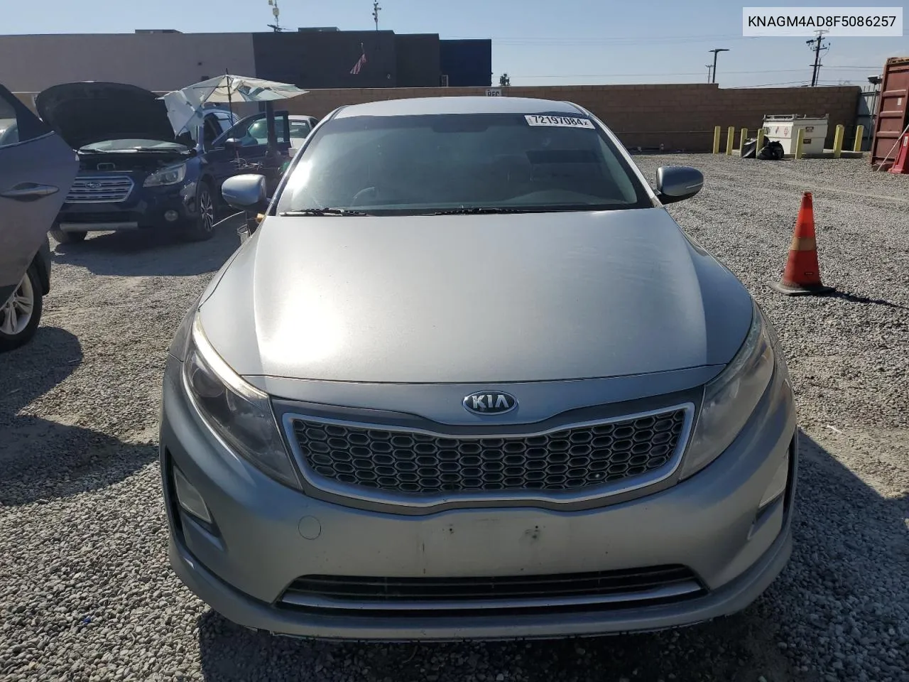 2015 Kia Optima Hybrid VIN: KNAGM4AD8F5086257 Lot: 72197084