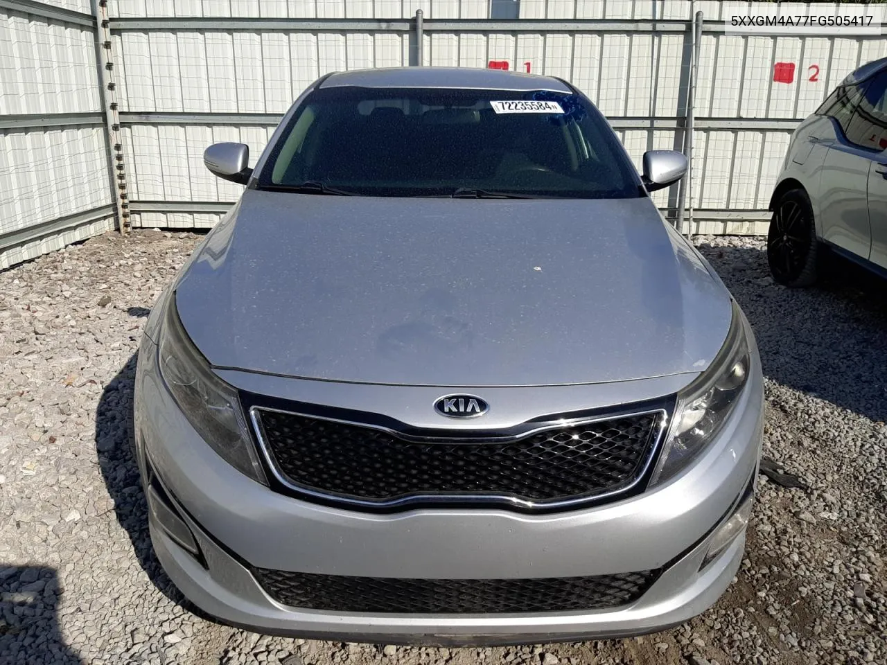 2015 Kia Optima Lx VIN: 5XXGM4A77FG505417 Lot: 72235584