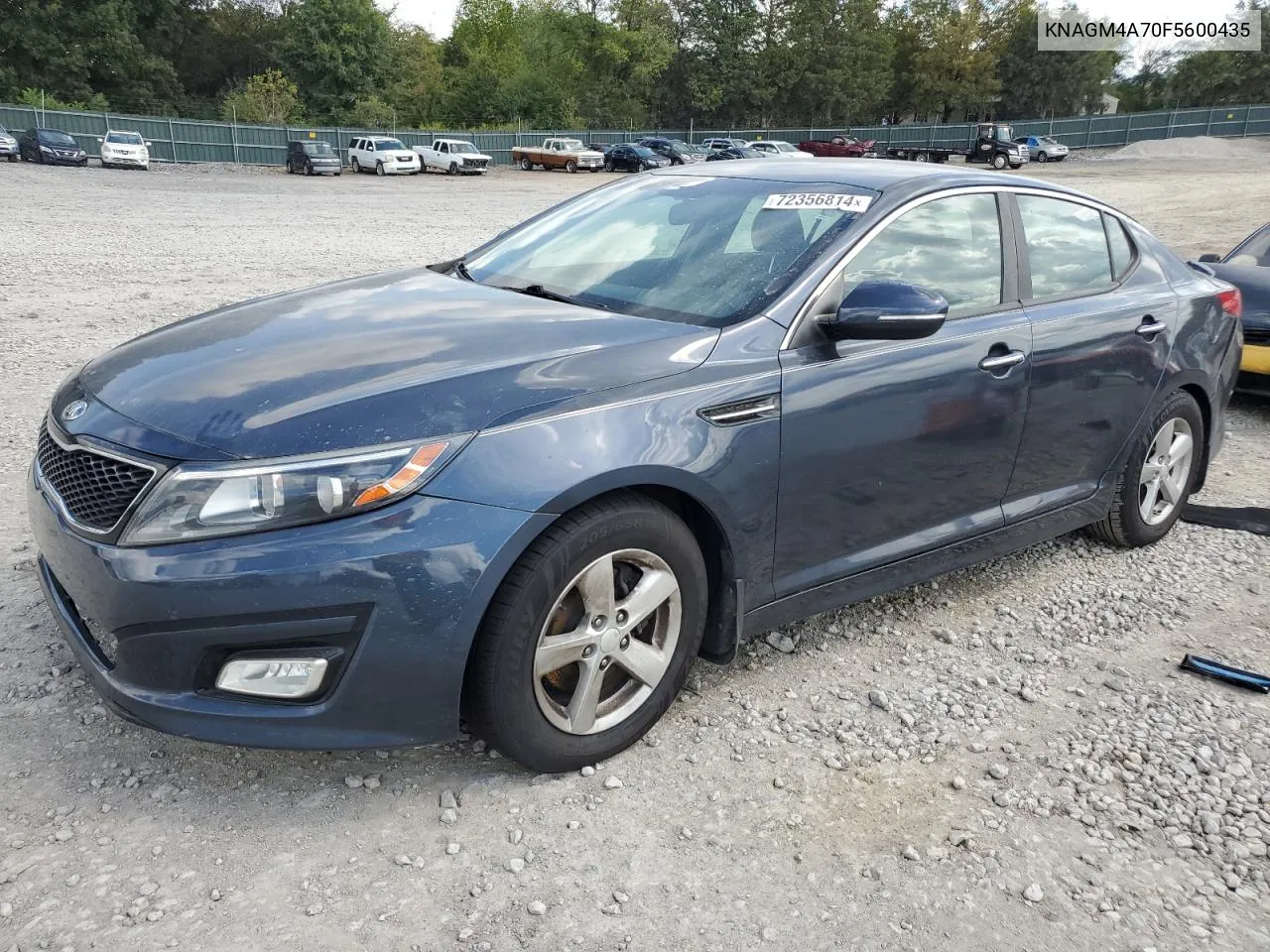 KNAGM4A70F5600435 2015 Kia Optima Lx