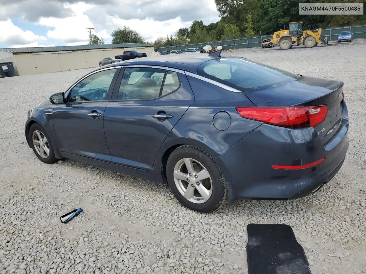 KNAGM4A70F5600435 2015 Kia Optima Lx