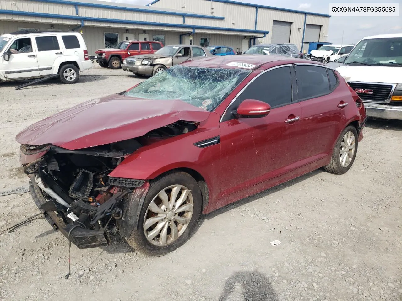 5XXGN4A78FG355685 2015 Kia Optima Ex