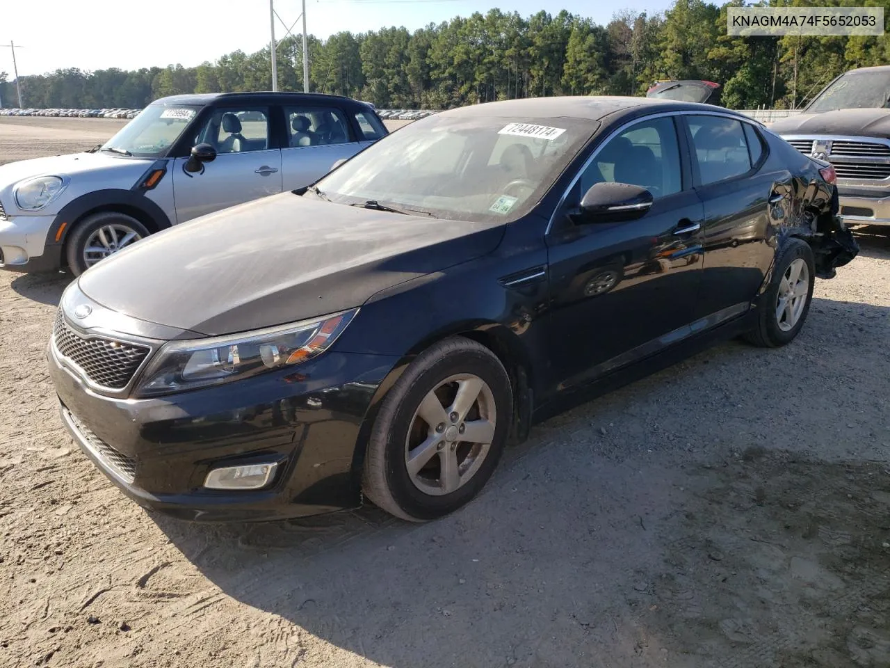 2015 Kia Optima Lx VIN: KNAGM4A74F5652053 Lot: 72448174