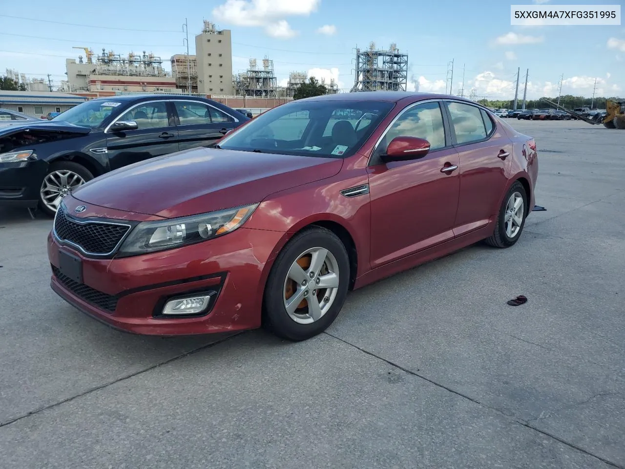 2015 Kia Optima Lx VIN: 5XXGM4A7XFG351995 Lot: 72515724