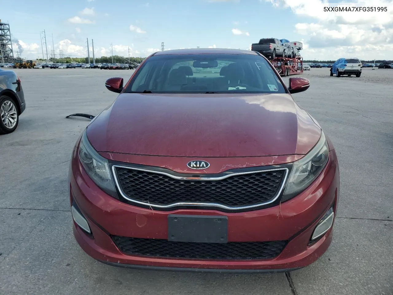 5XXGM4A7XFG351995 2015 Kia Optima Lx