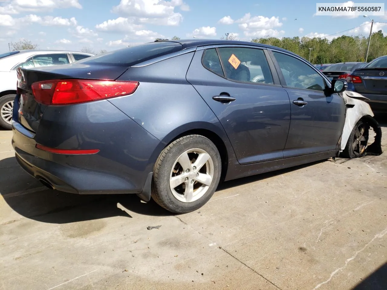 2015 Kia Optima Lx VIN: KNAGM4A78F5560587 Lot: 72520924