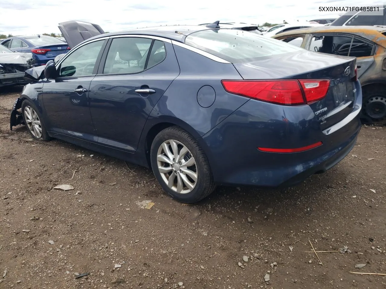 5XXGN4A71FG485811 2015 Kia Optima Ex