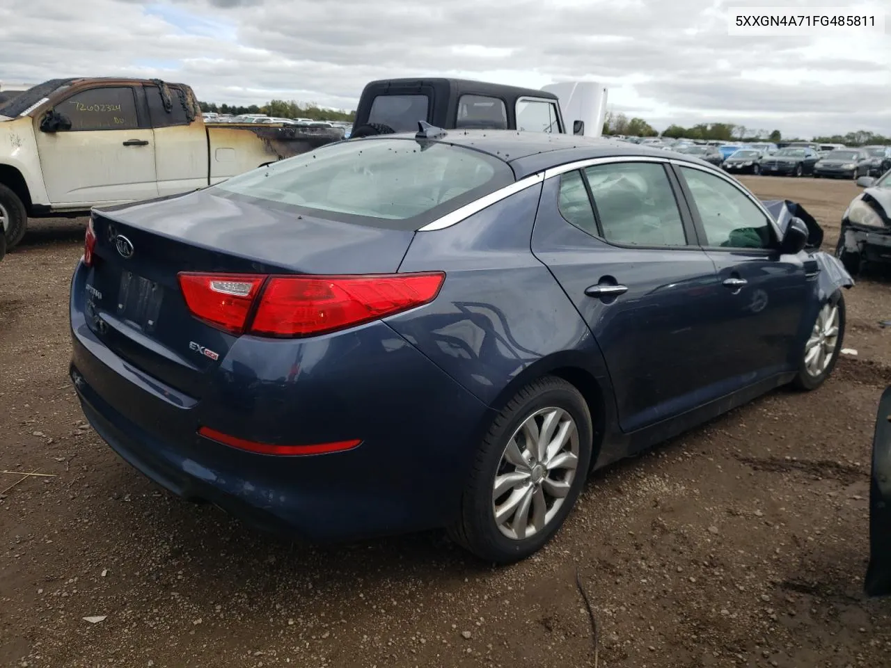 5XXGN4A71FG485811 2015 Kia Optima Ex