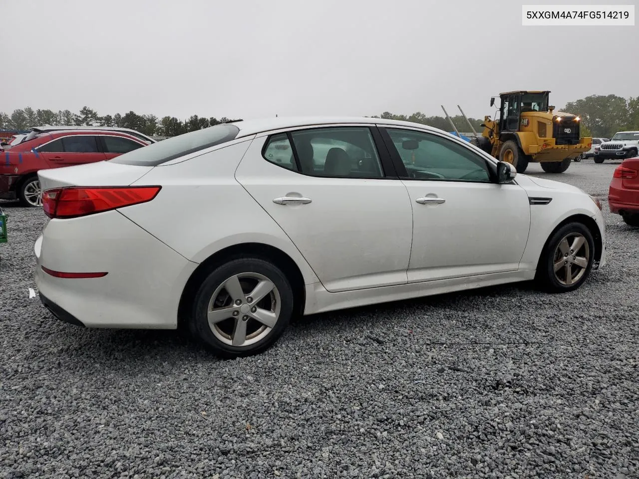 2015 Kia Optima Lx VIN: 5XXGM4A74FG514219 Lot: 72610144