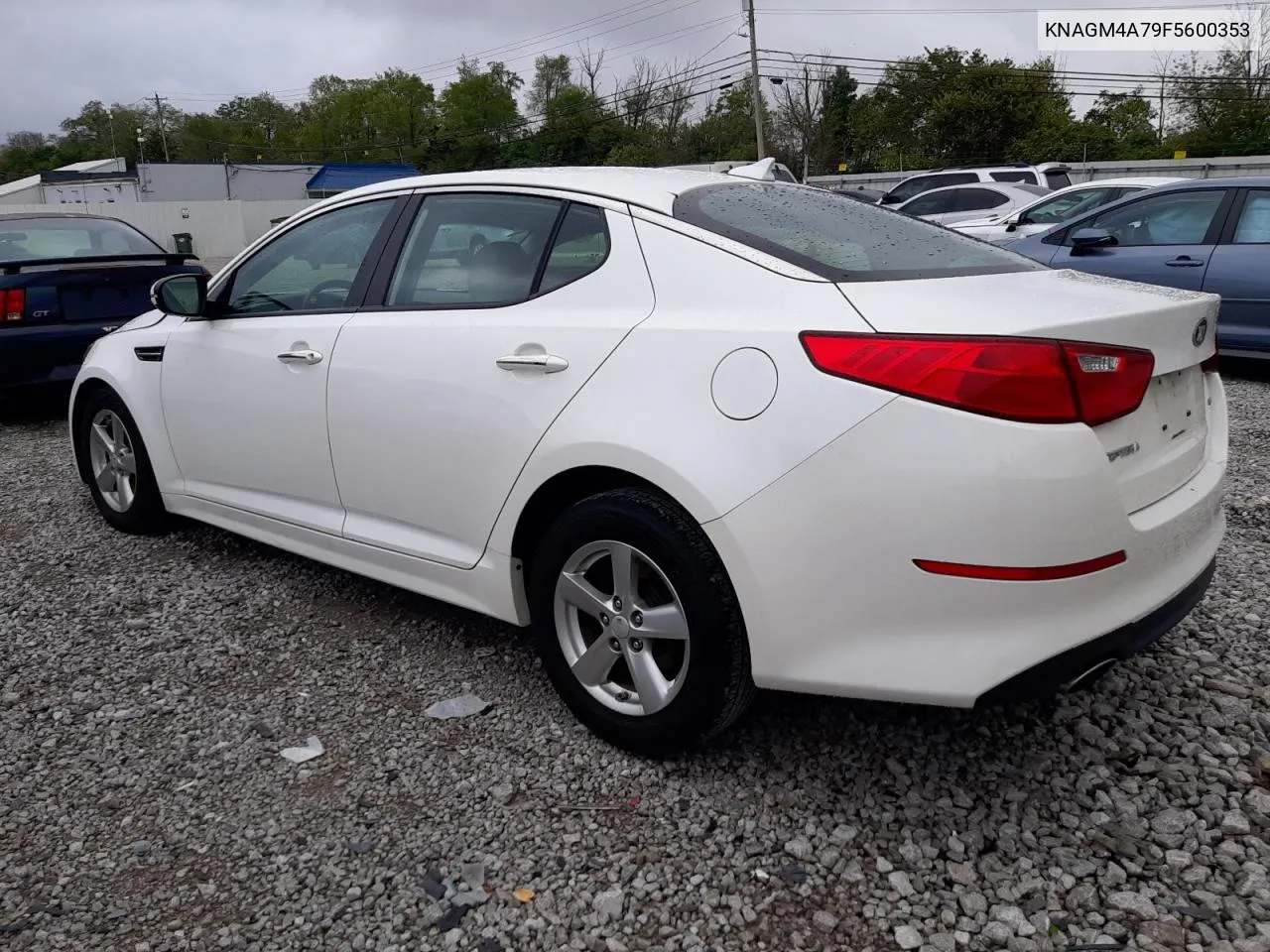 KNAGM4A79F5600353 2015 Kia Optima Lx