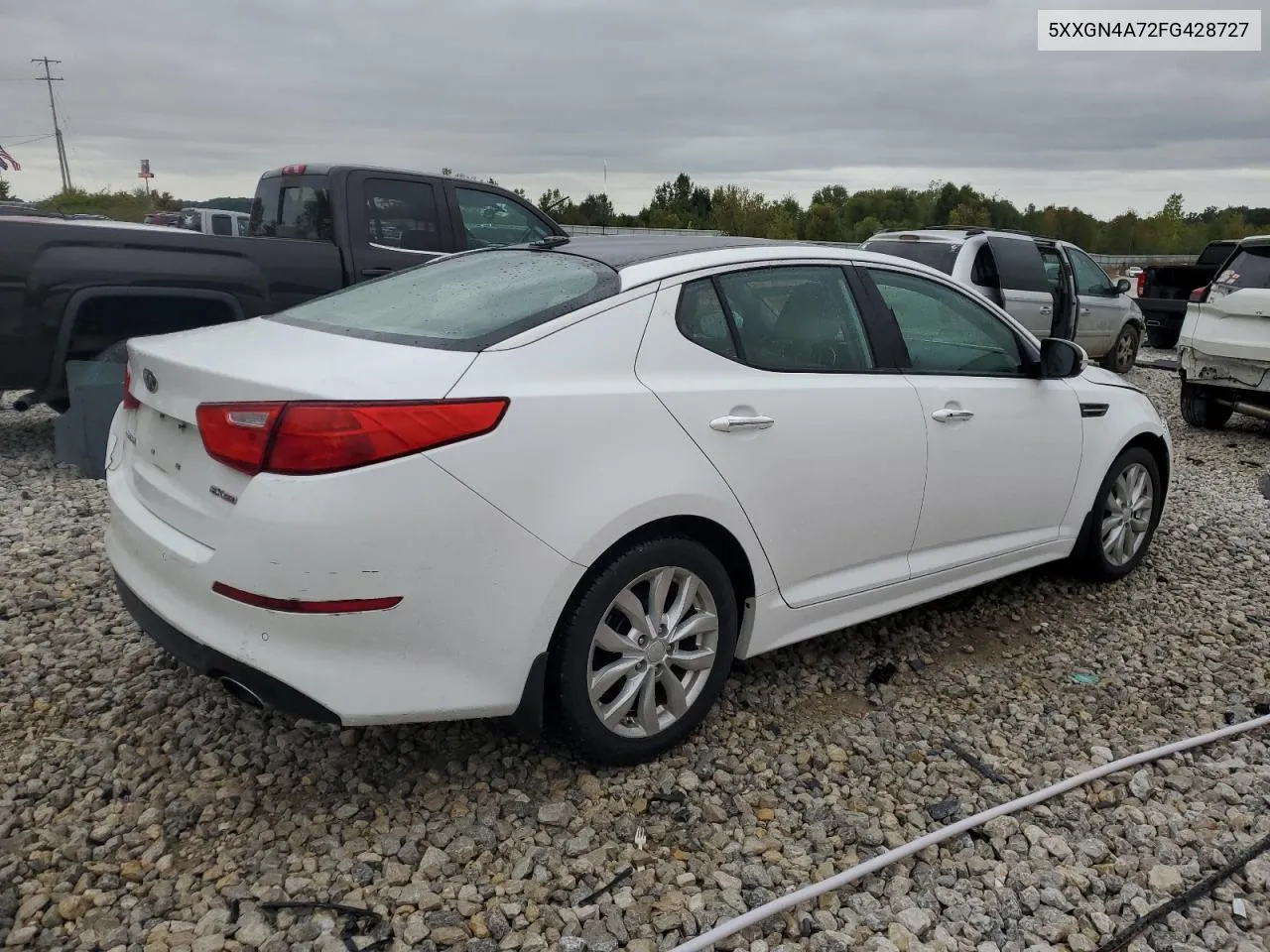 2015 Kia Optima Ex VIN: 5XXGN4A72FG428727 Lot: 72621914