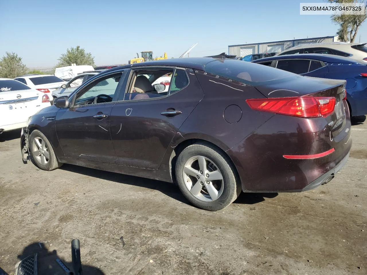 5XXGM4A78FG467325 2015 Kia Optima Lx