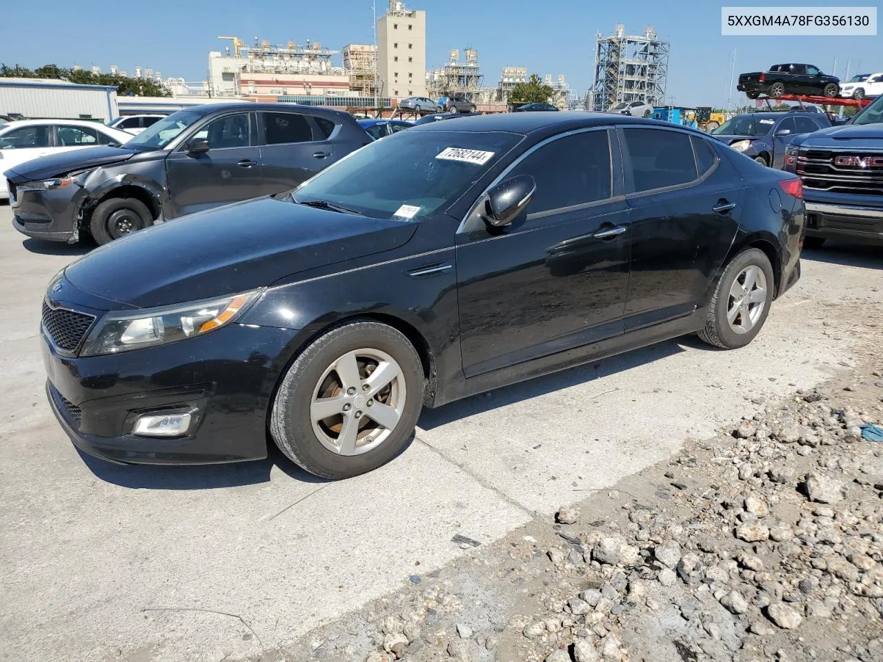 2015 Kia Optima Lx VIN: 5XXGM4A78FG356130 Lot: 72682144