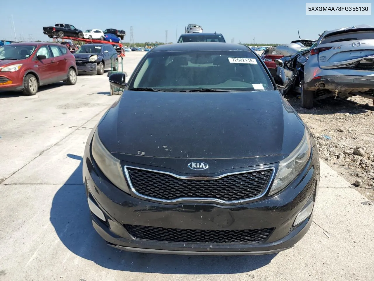 2015 Kia Optima Lx VIN: 5XXGM4A78FG356130 Lot: 72682144