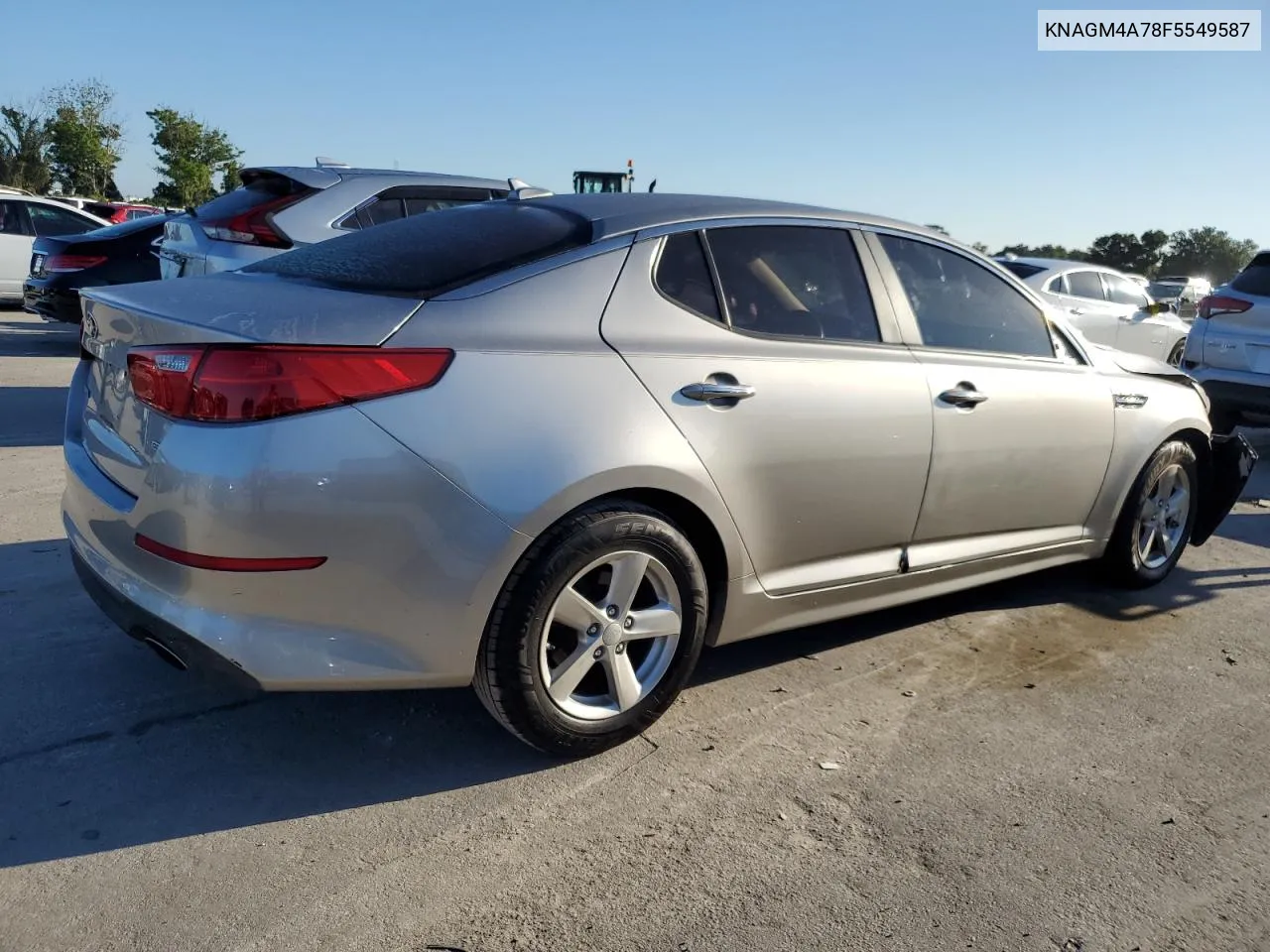 2015 Kia Optima Lx VIN: KNAGM4A78F5549587 Lot: 72699704