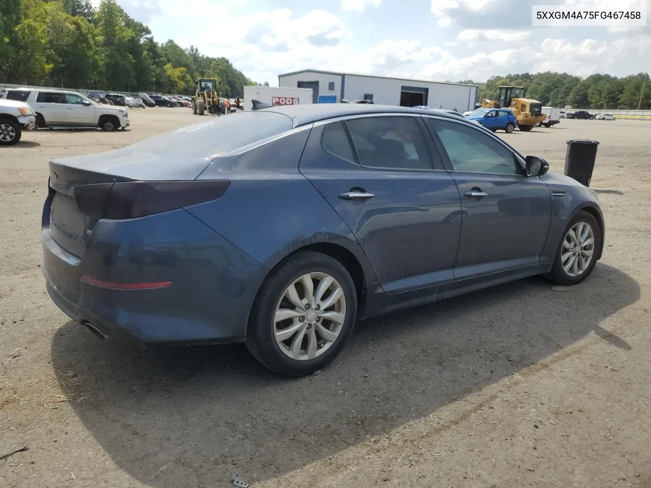 5XXGM4A75FG467458 2015 Kia Optima Lx