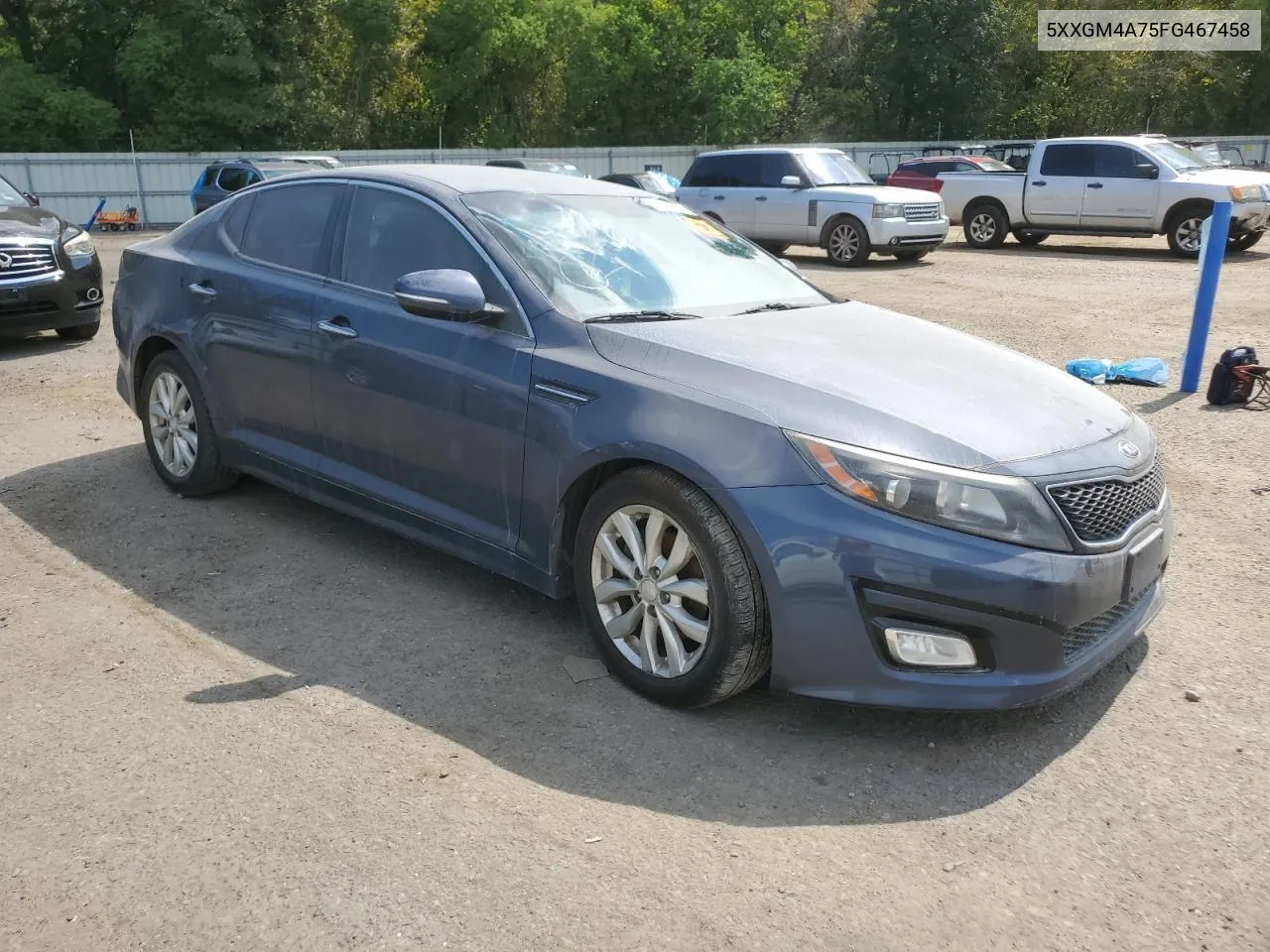 2015 Kia Optima Lx VIN: 5XXGM4A75FG467458 Lot: 72709504