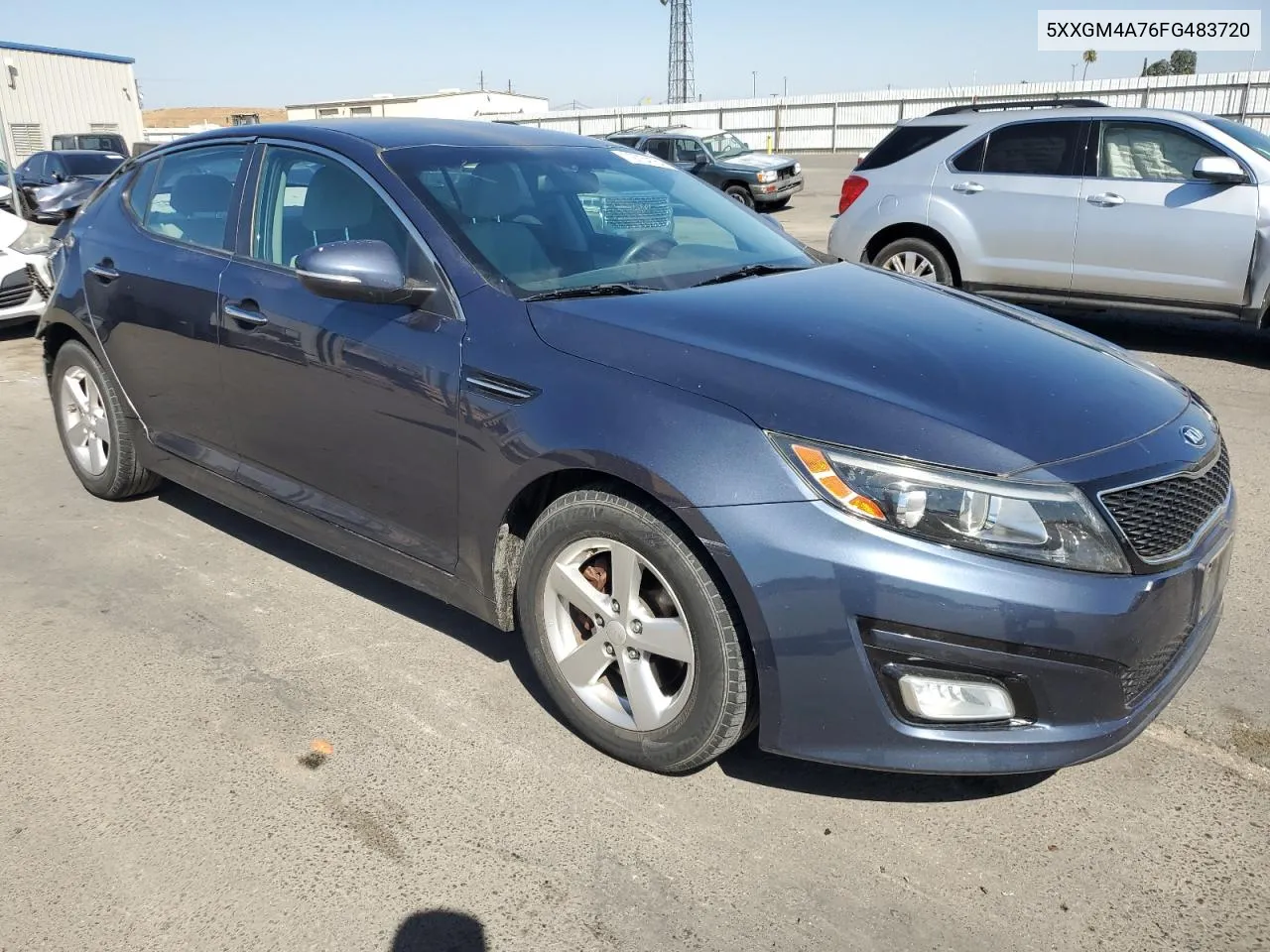 5XXGM4A76FG483720 2015 Kia Optima Lx