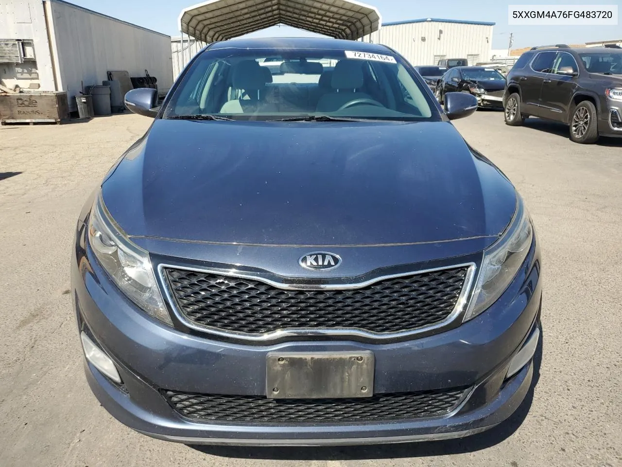 5XXGM4A76FG483720 2015 Kia Optima Lx