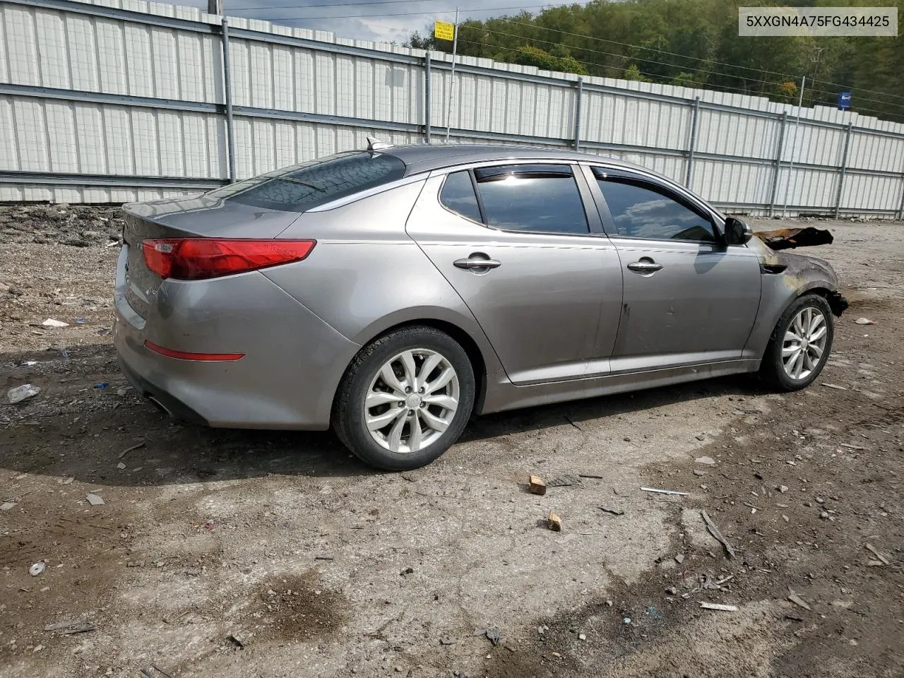 2015 Kia Optima Ex VIN: 5XXGN4A75FG434425 Lot: 72816364