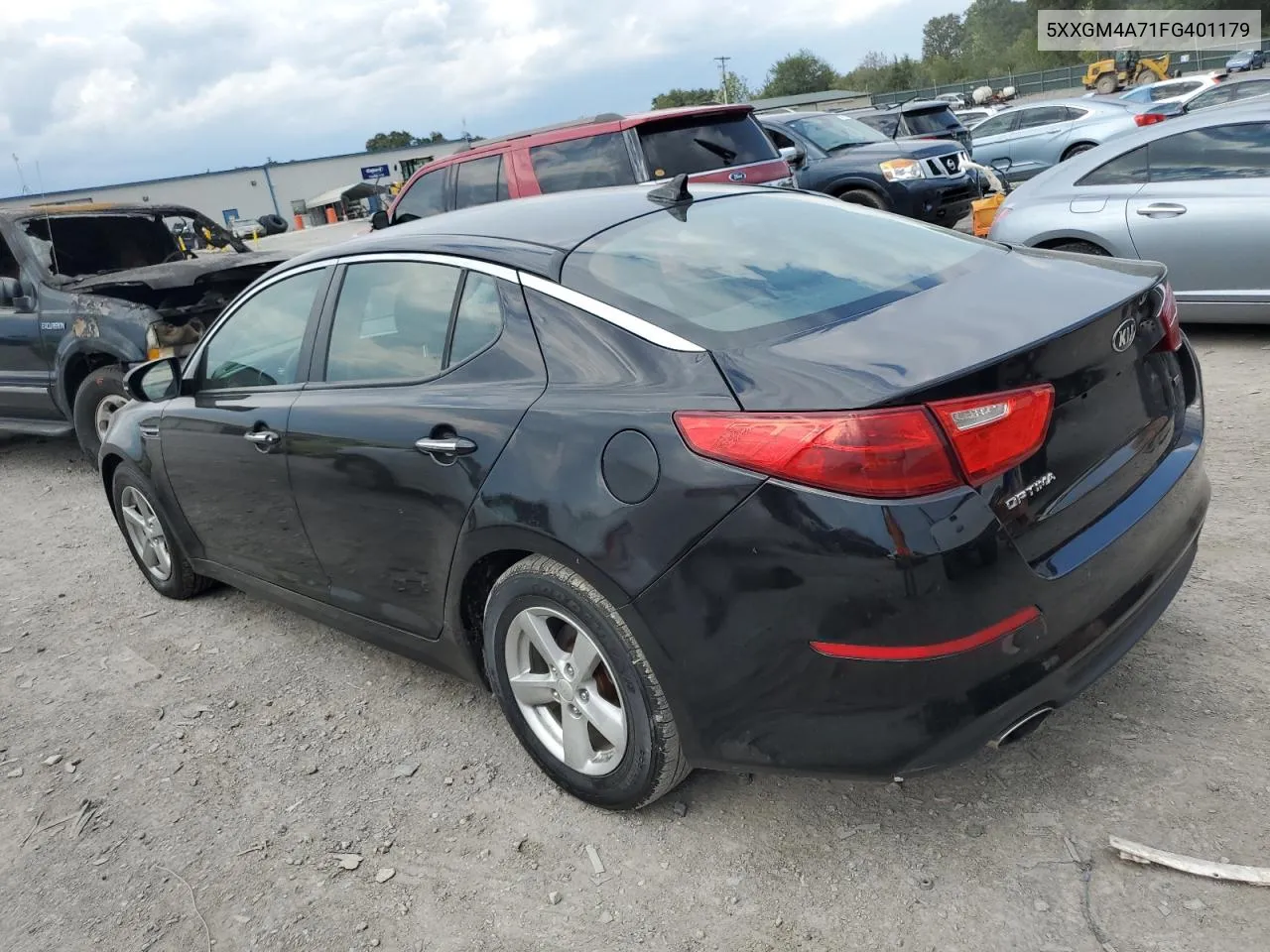 2015 Kia Optima Lx VIN: 5XXGM4A71FG401179 Lot: 72994994