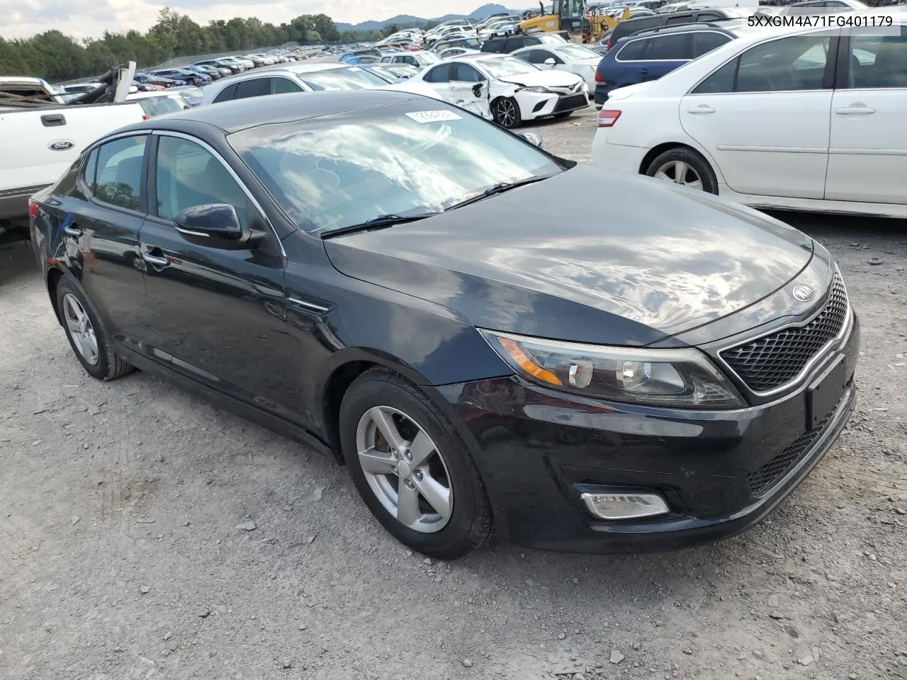 2015 Kia Optima Lx VIN: 5XXGM4A71FG401179 Lot: 72994994