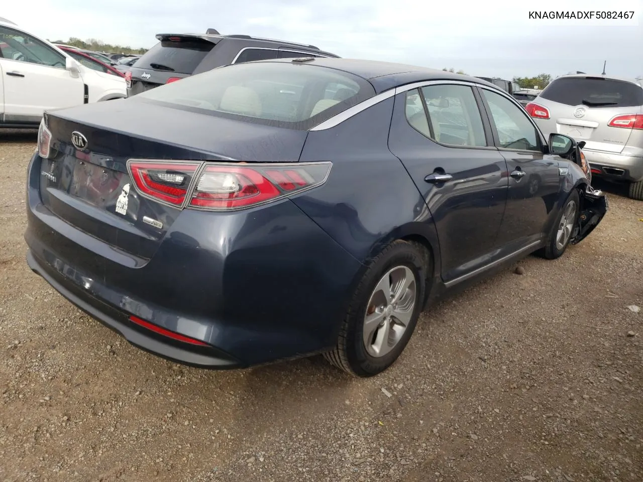 2015 Kia Optima Hybrid VIN: KNAGM4ADXF5082467 Lot: 73028694