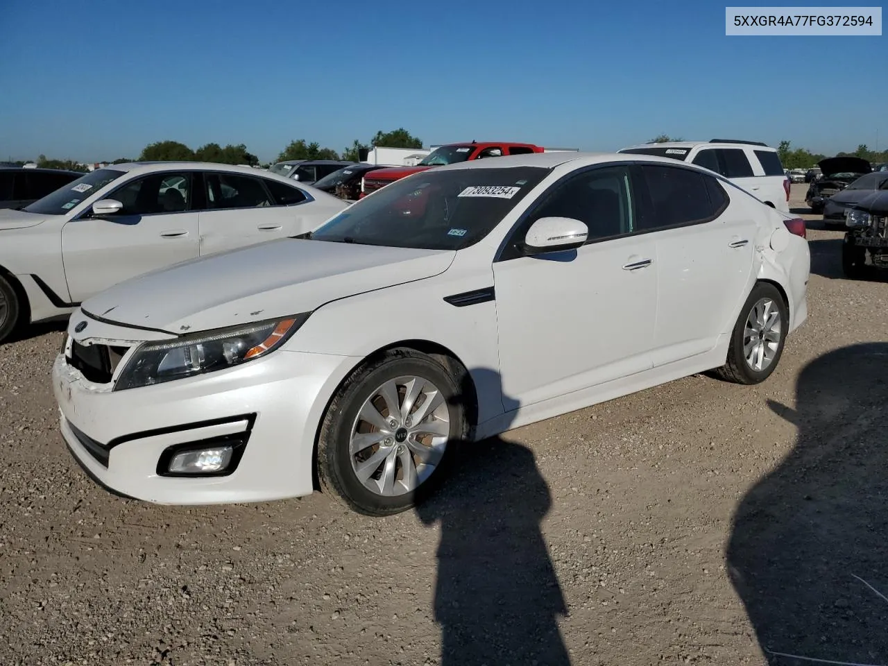 2015 Kia Optima Sx VIN: 5XXGR4A77FG372594 Lot: 73093254