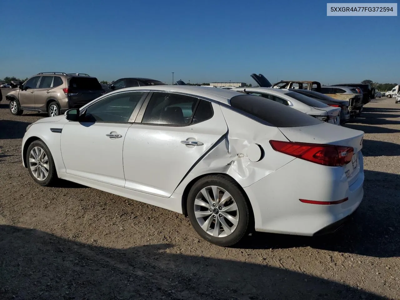 2015 Kia Optima Sx VIN: 5XXGR4A77FG372594 Lot: 73093254