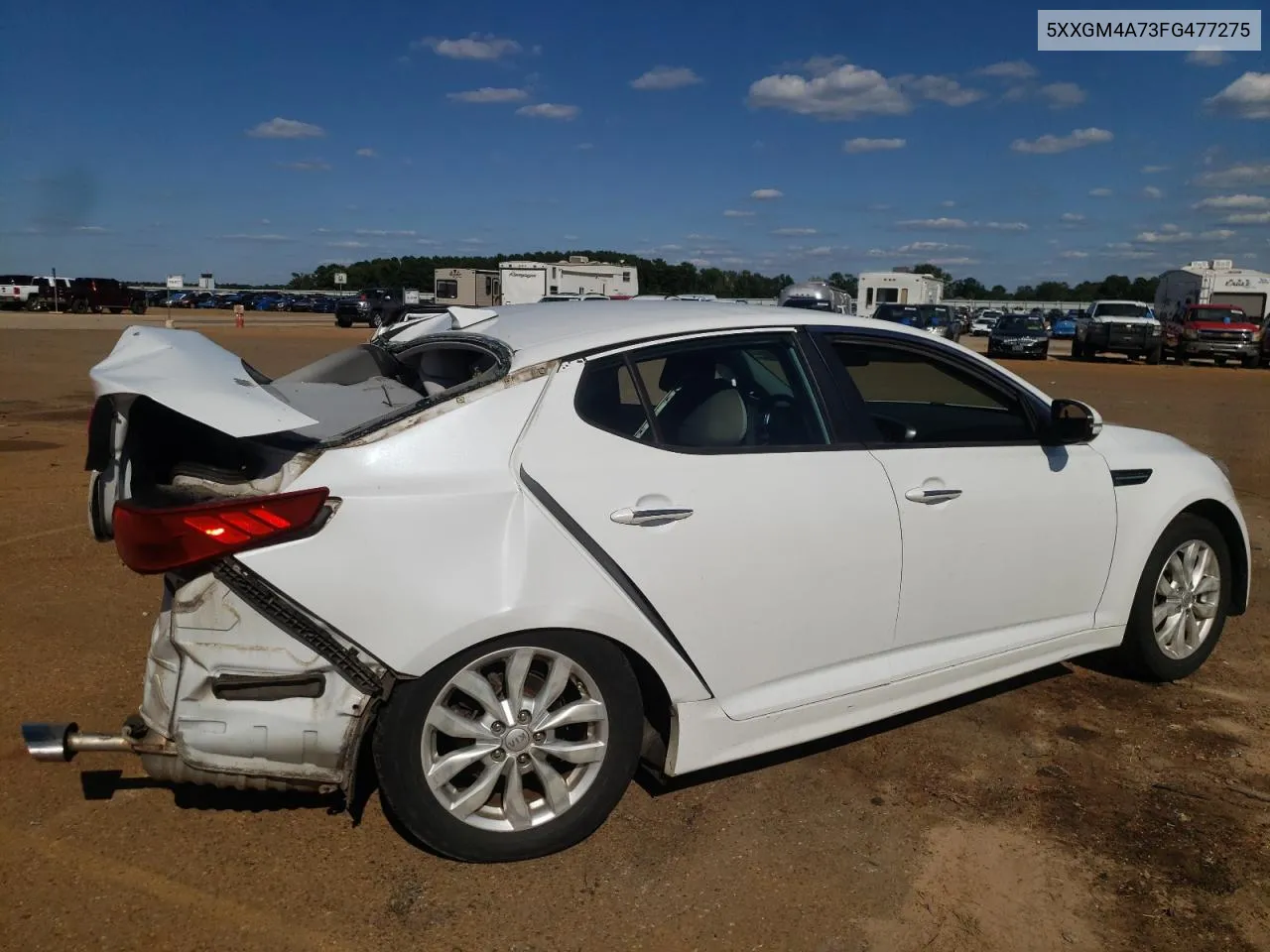 5XXGM4A73FG477275 2015 Kia Optima Lx