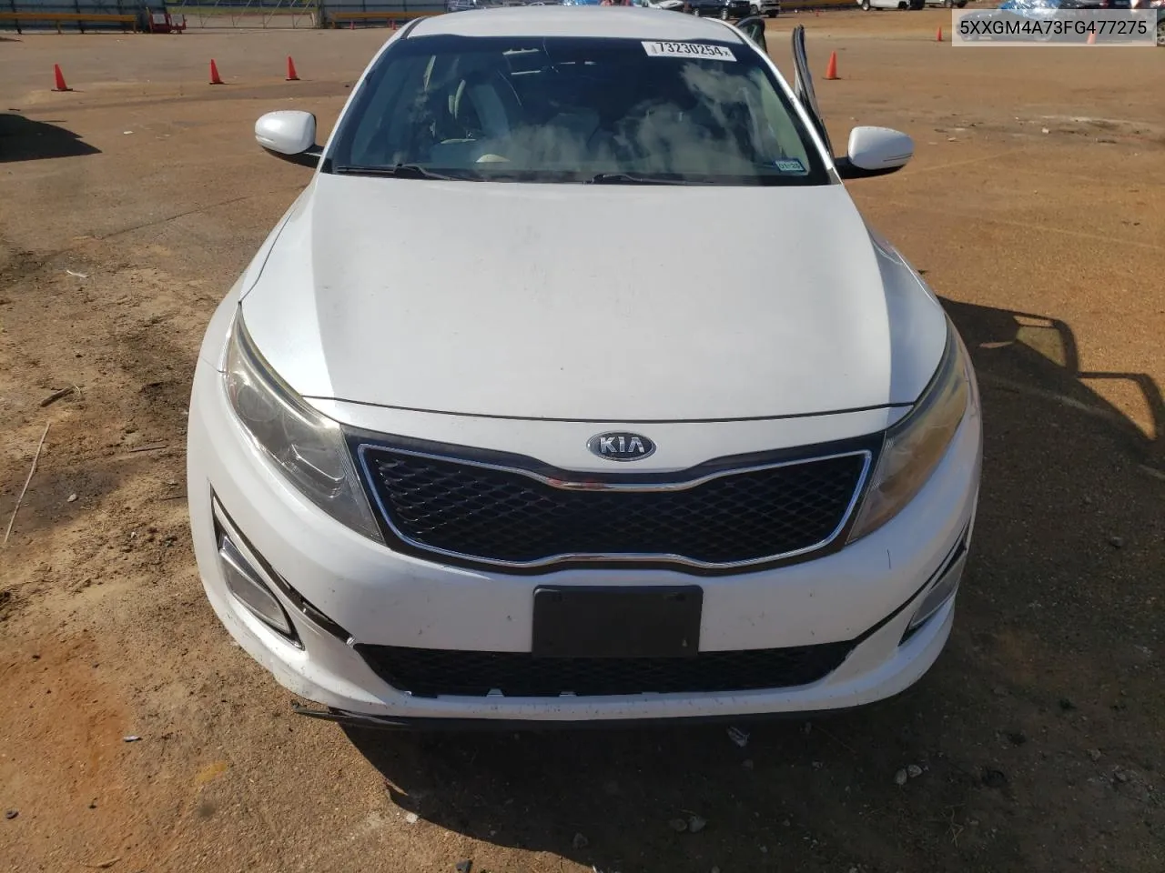 2015 Kia Optima Lx VIN: 5XXGM4A73FG477275 Lot: 73230254