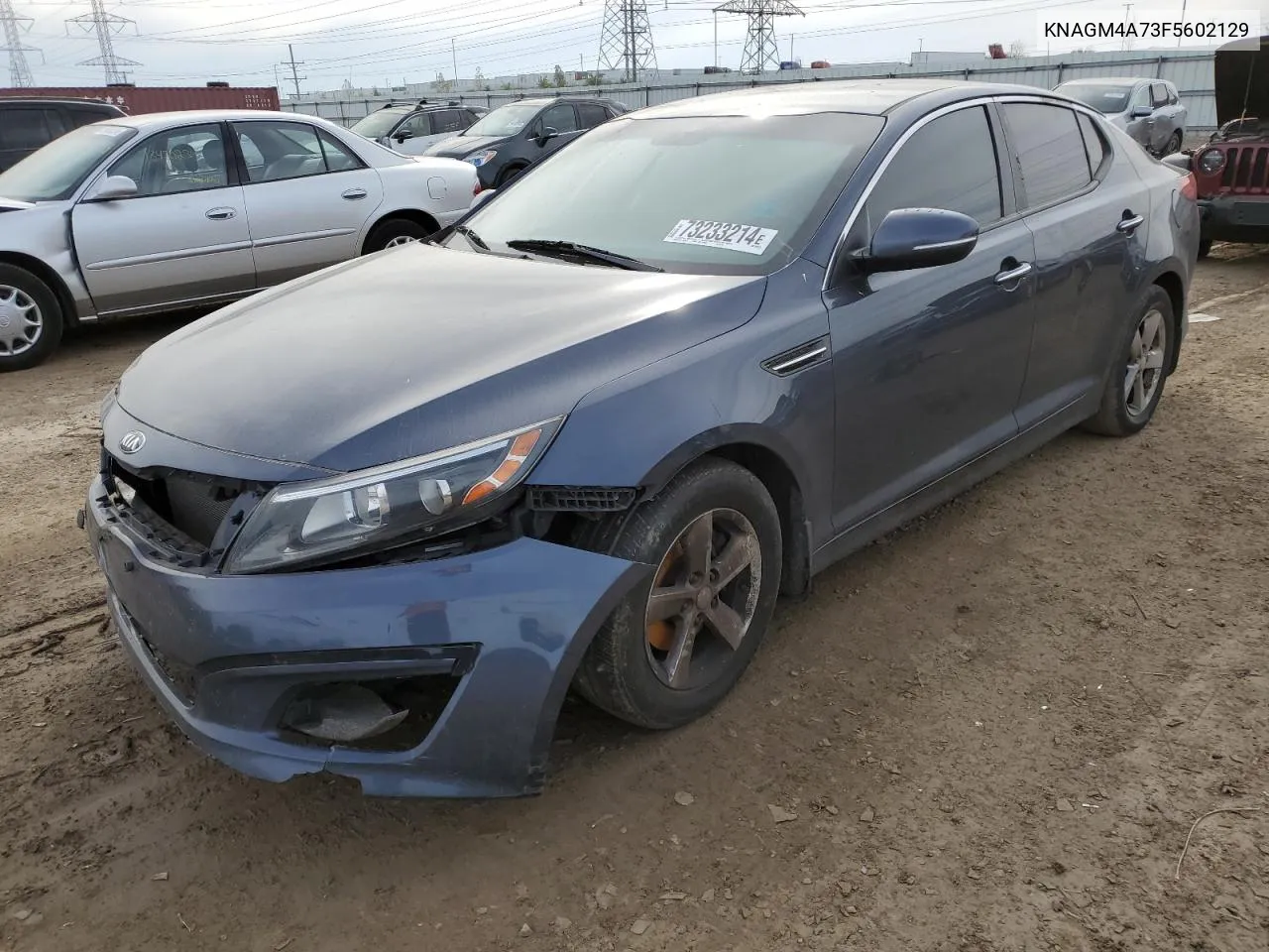 KNAGM4A73F5602129 2015 Kia Optima Lx