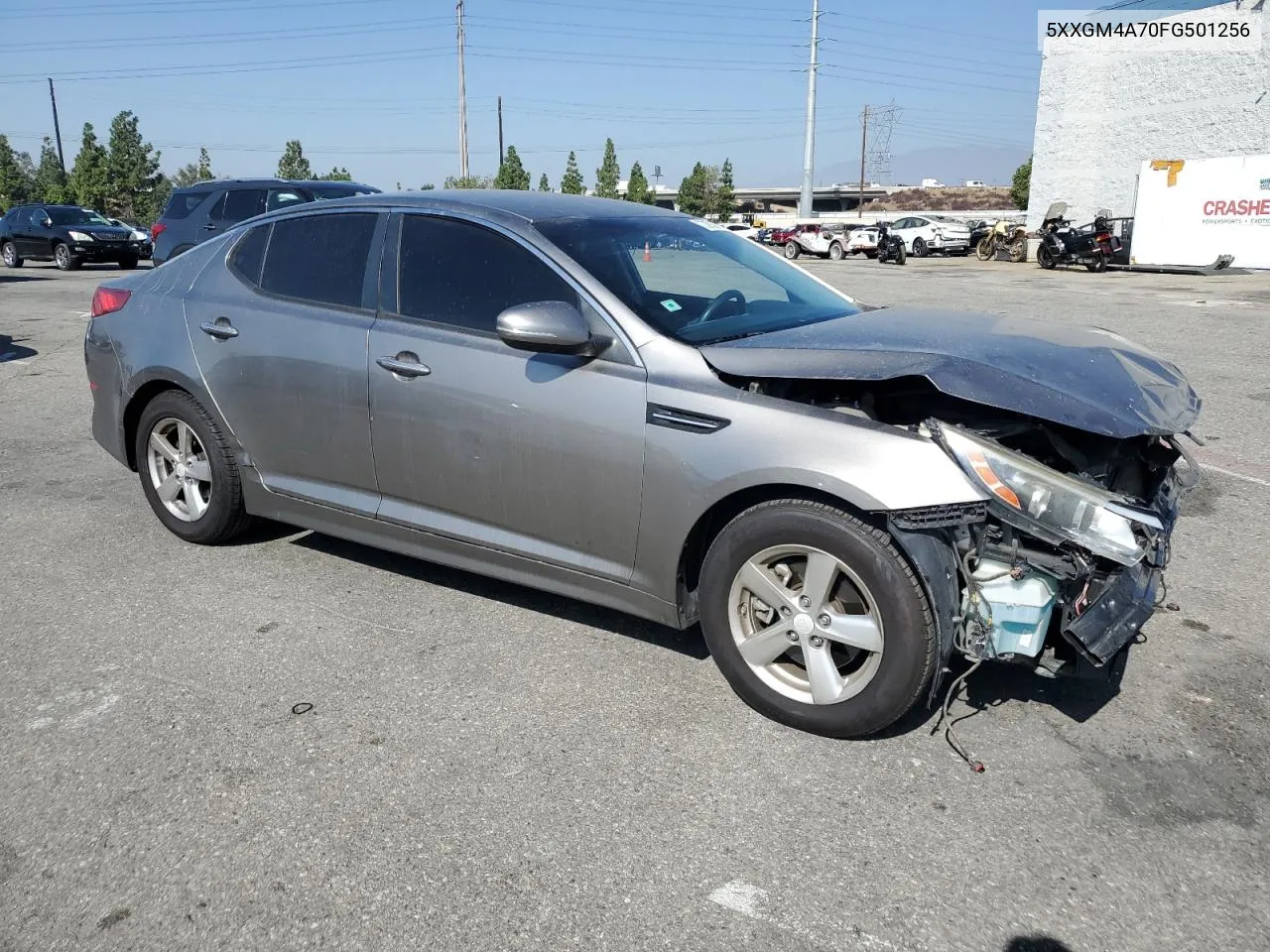 2015 Kia Optima Lx VIN: 5XXGM4A70FG501256 Lot: 73299334