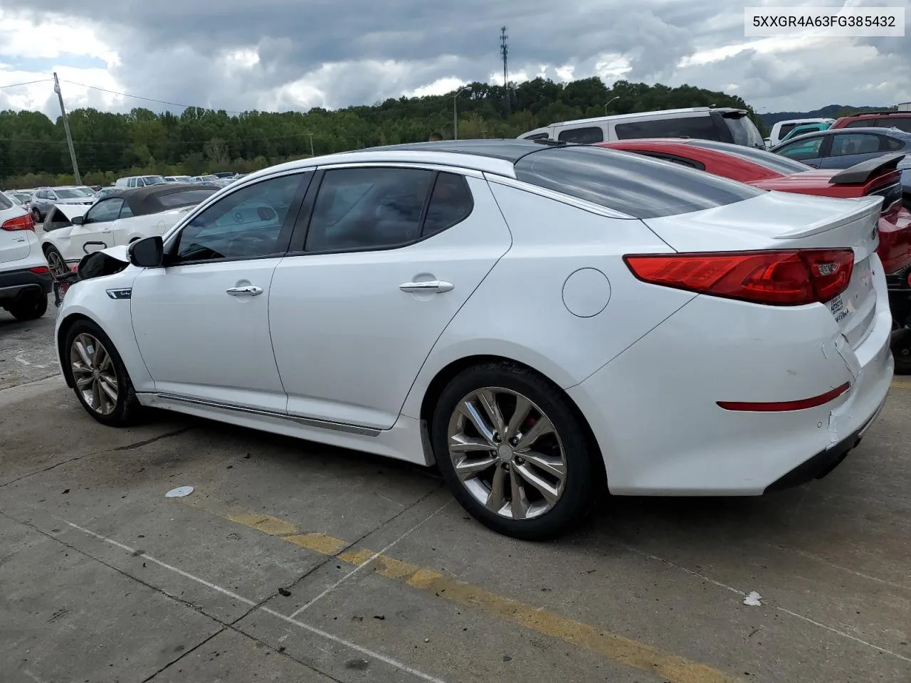 2015 Kia Optima Sx VIN: 5XXGR4A63FG385432 Lot: 73357094