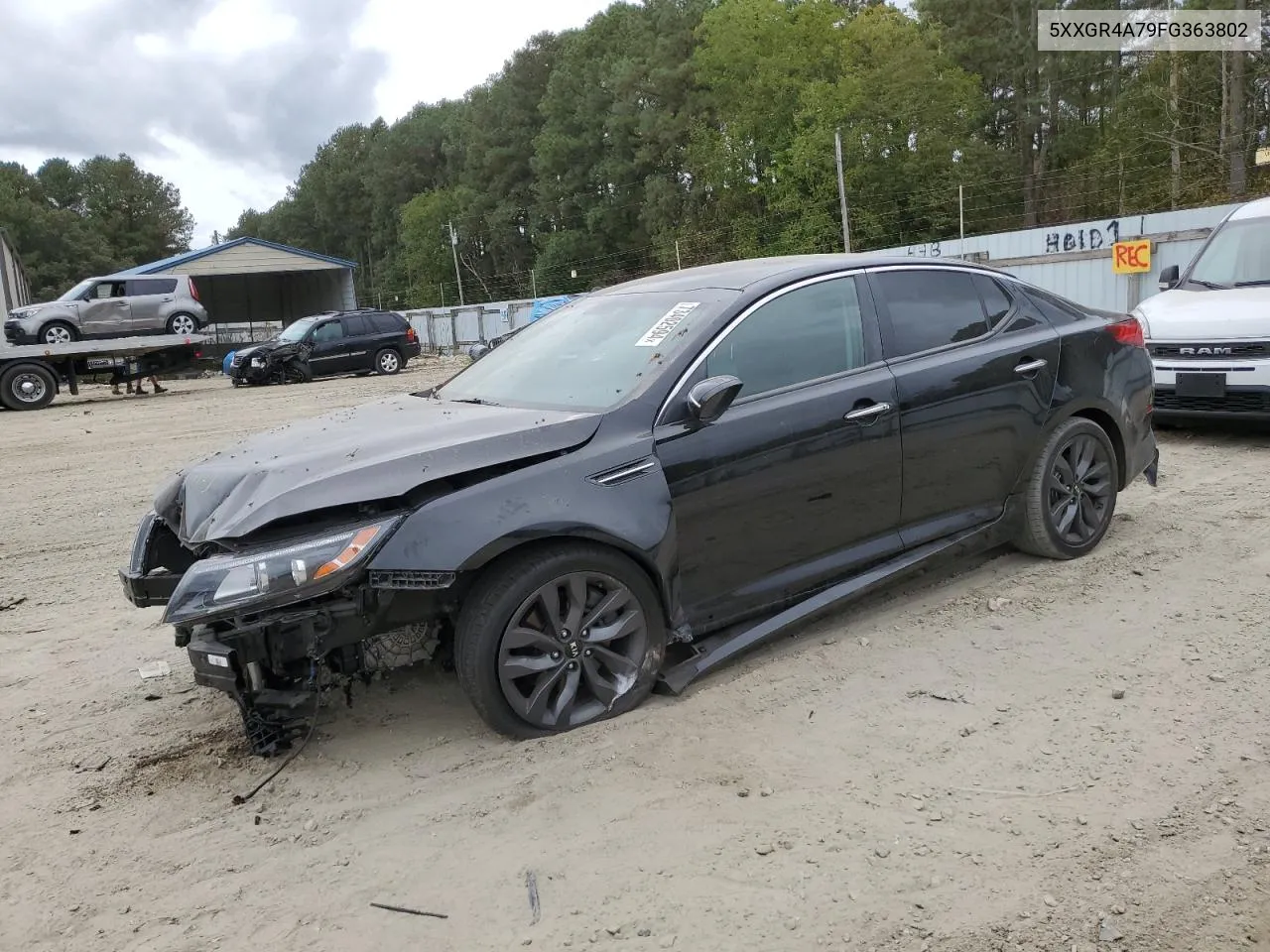 2015 Kia Optima Sx VIN: 5XXGR4A79FG363802 Lot: 73402594