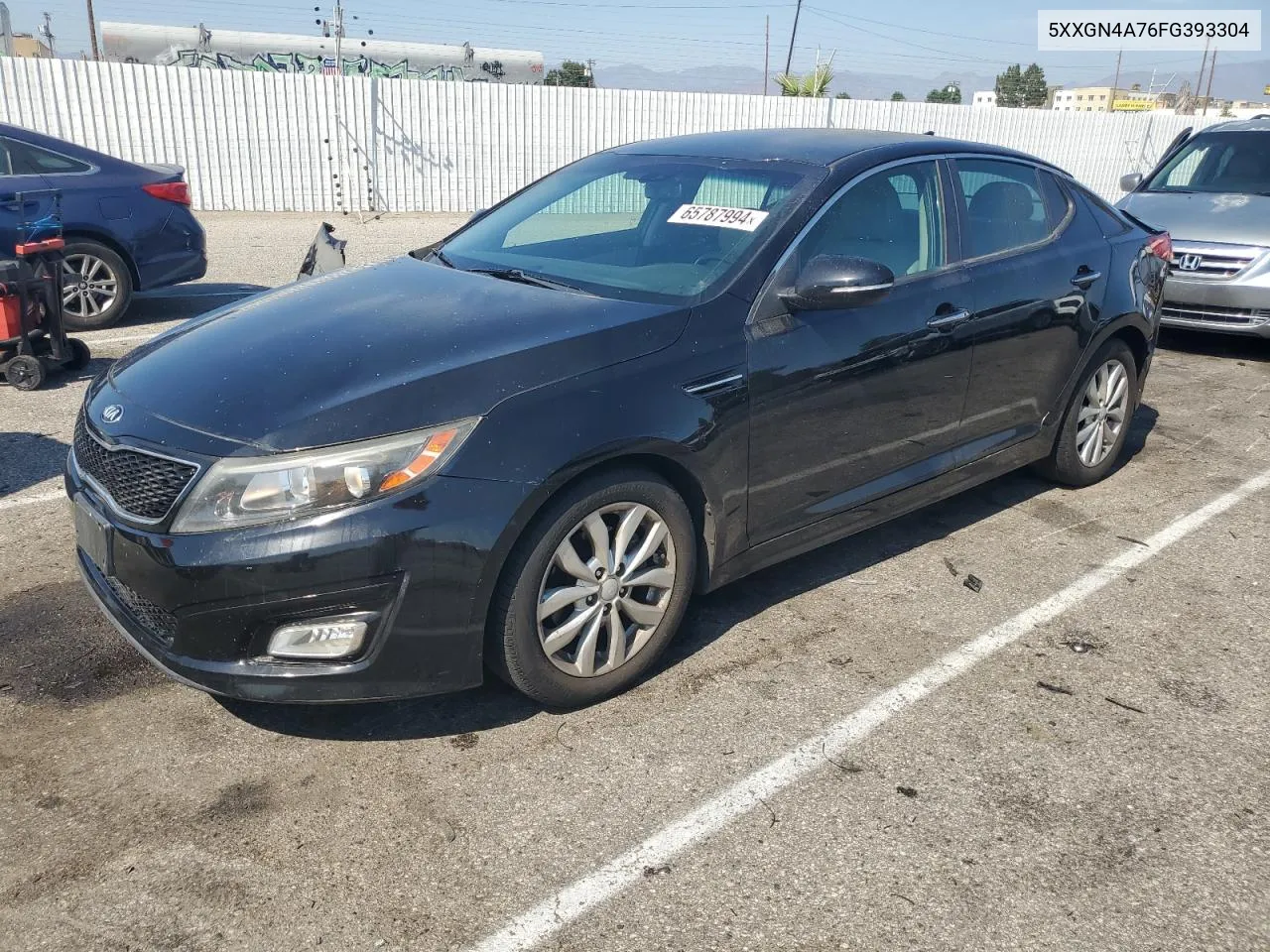 2015 Kia Optima Ex VIN: 5XXGN4A76FG393304 Lot: 73425784