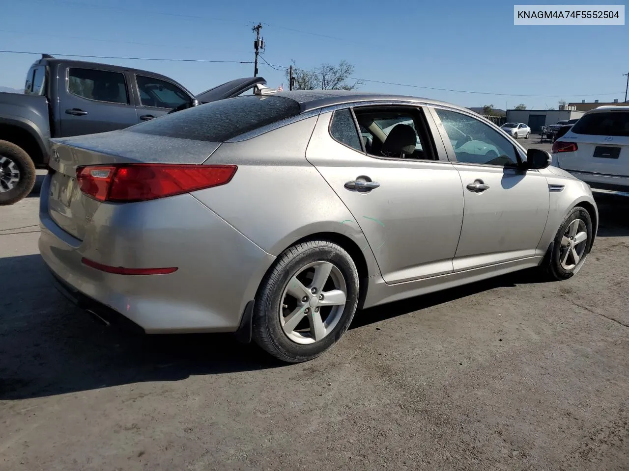 2015 Kia Optima Lx VIN: KNAGM4A74F5552504 Lot: 73462054