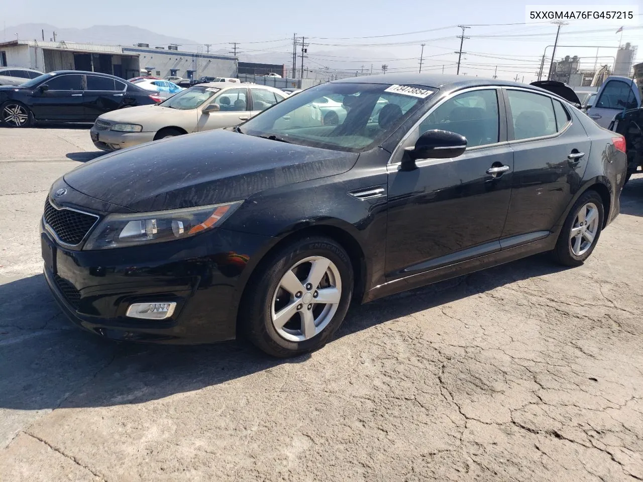 5XXGM4A76FG457215 2015 Kia Optima Lx