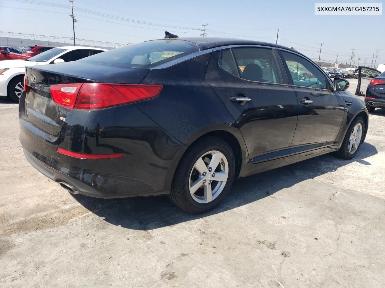 5XXGM4A76FG457215 2015 Kia Optima Lx