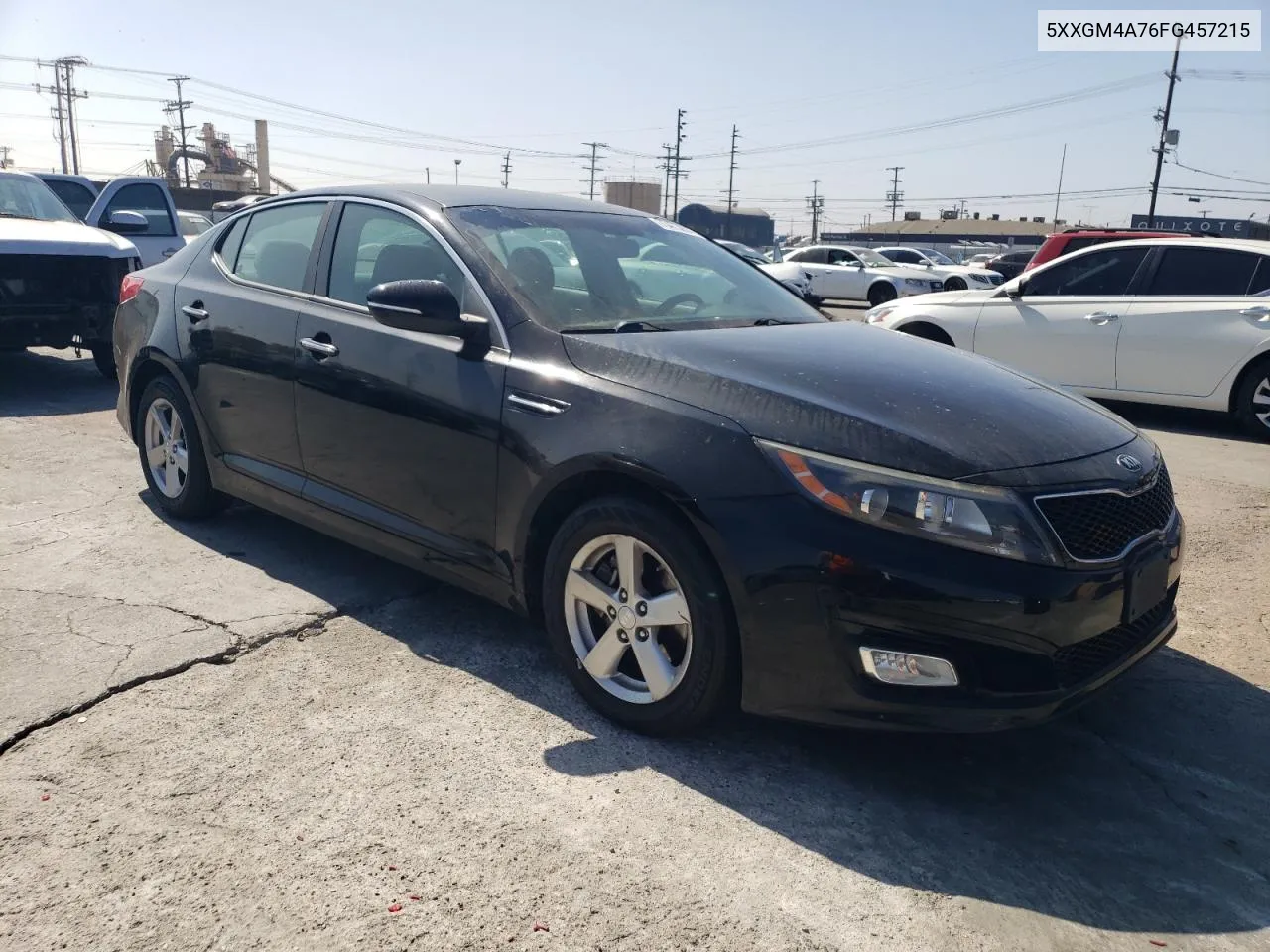 5XXGM4A76FG457215 2015 Kia Optima Lx