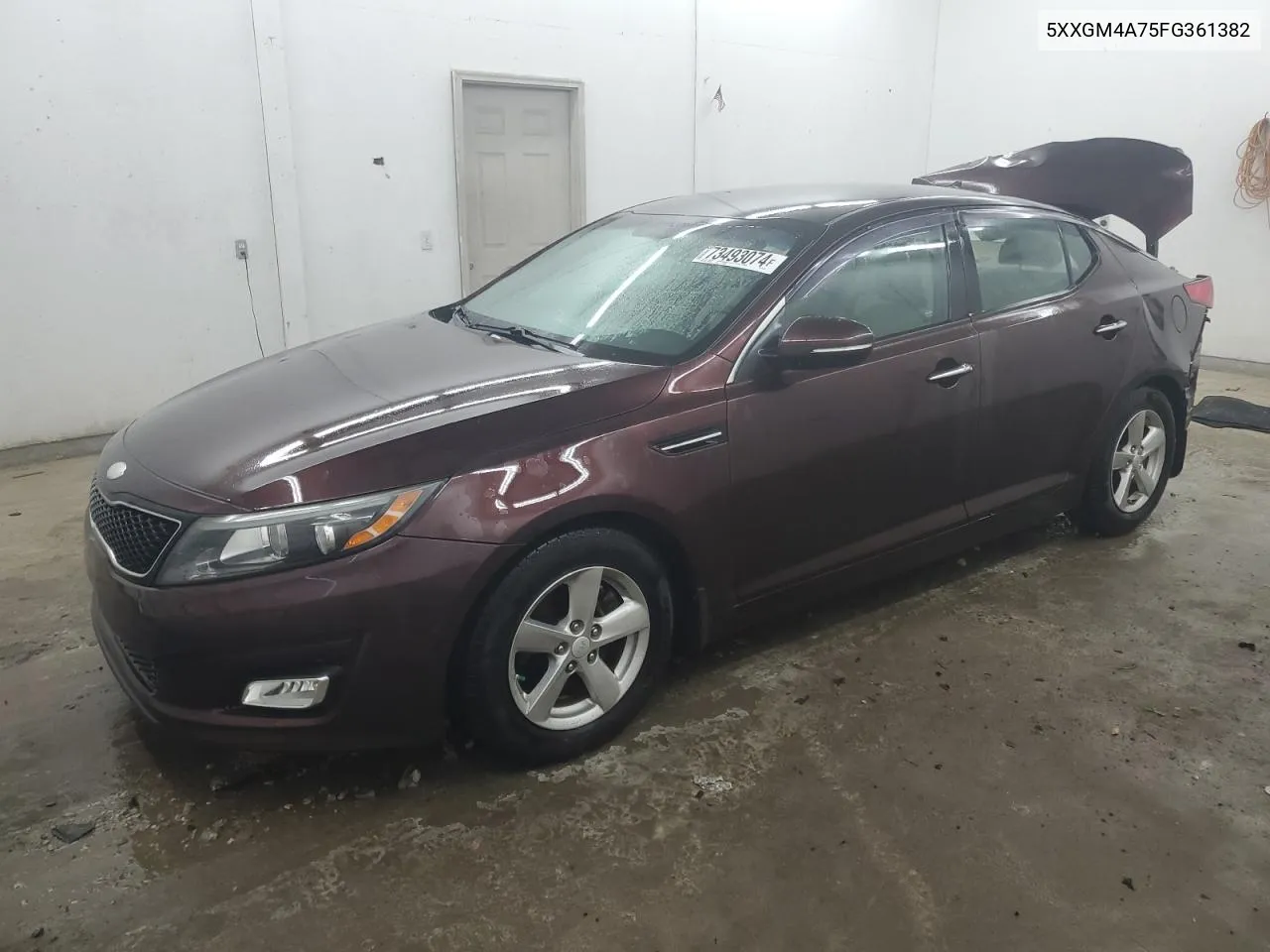 5XXGM4A75FG361382 2015 Kia Optima Lx