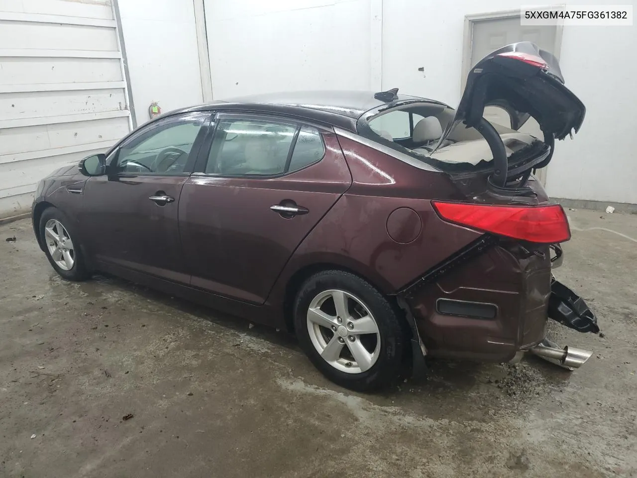 2015 Kia Optima Lx VIN: 5XXGM4A75FG361382 Lot: 73493074