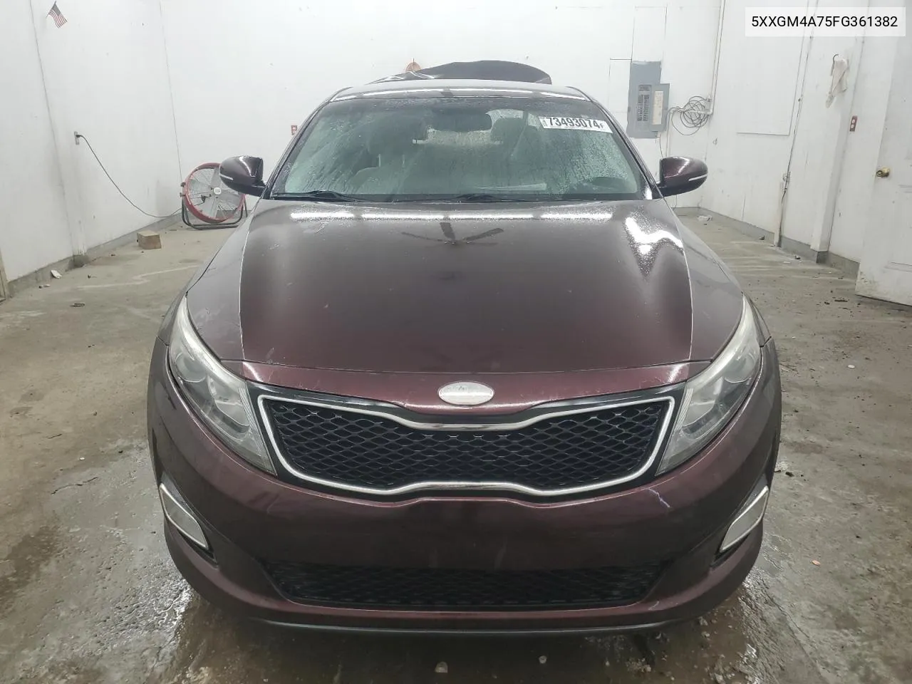 2015 Kia Optima Lx VIN: 5XXGM4A75FG361382 Lot: 73493074